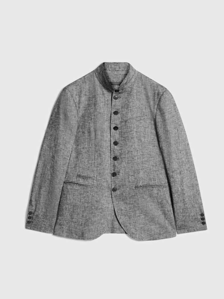 John Varvatos REDWOOD JACKET Outlet Outlet Leather & Outerwear REDWOOD JACKET MED GREY