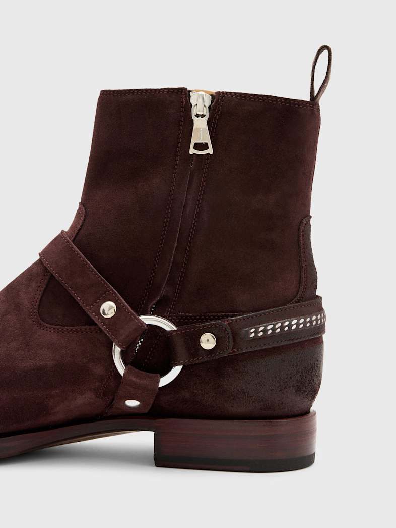 John Varvatos REGENT HARNESS BOOT Outlet REGENT HARNESS BOOT OXBLOOD