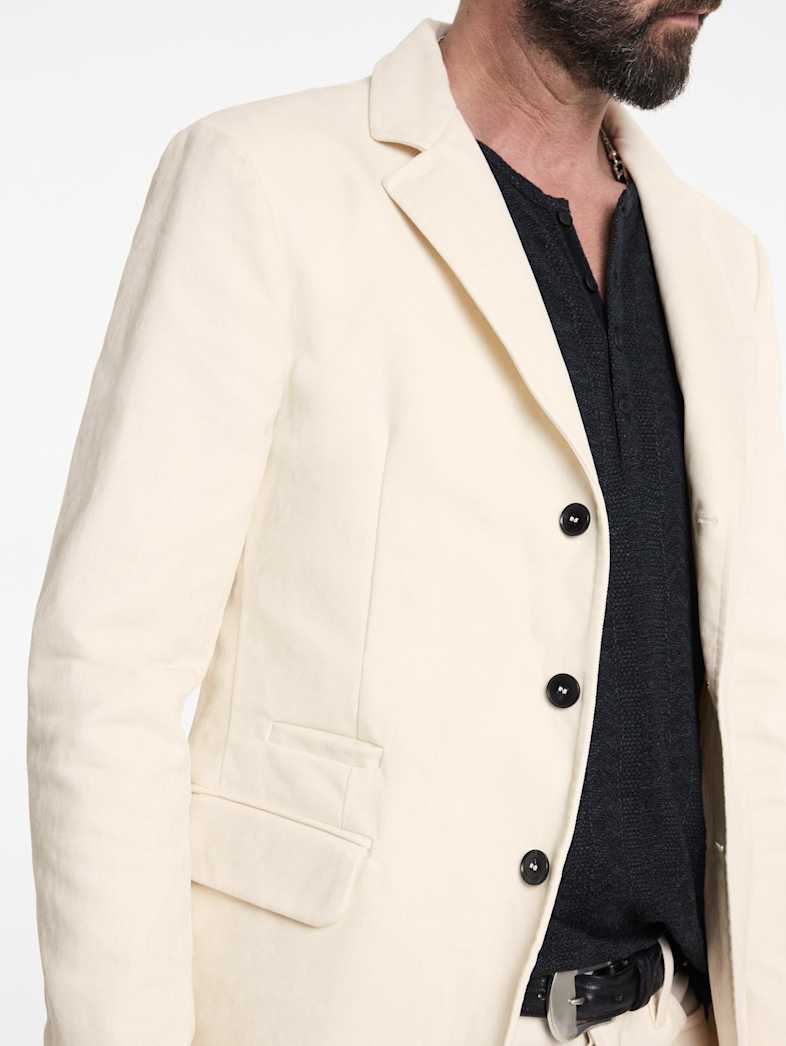 John Varvatos RIND JACKET Outlet Outlet Leather & Outerwear RIND JACKET LINEN