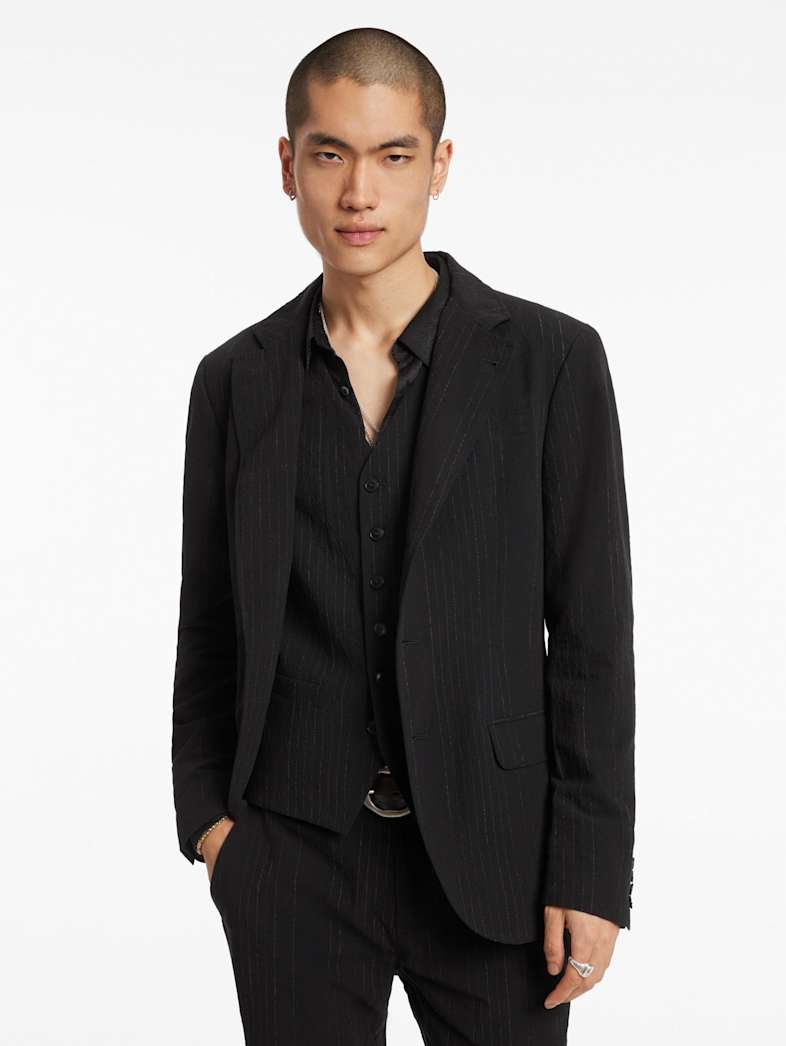 John Varvatos RIND JACKET Outlet Outlet Leather & Outerwear RIND JACKET BLACK