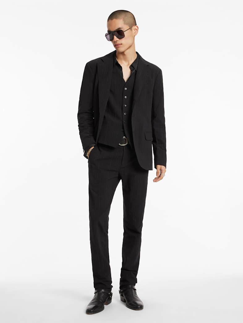 John Varvatos RIND JACKET Outlet Outlet Leather & Outerwear RIND JACKET BLACK