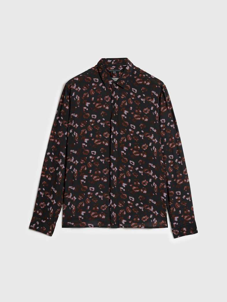 john varvatos RODNEY SHIRT Outlet Outlet Tops RODNEY SHIRT CARBON