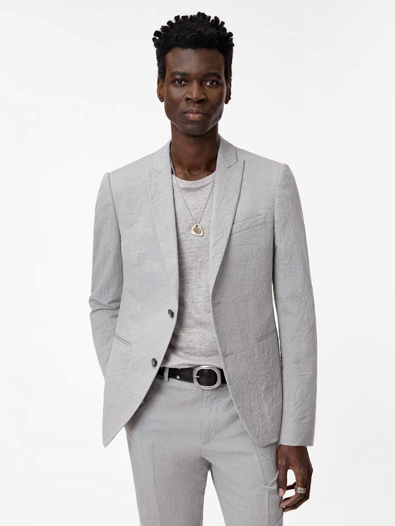 John Varvatos ROMA JACKET Clothing Tops Suit Jackets ROMA JACKET ASH