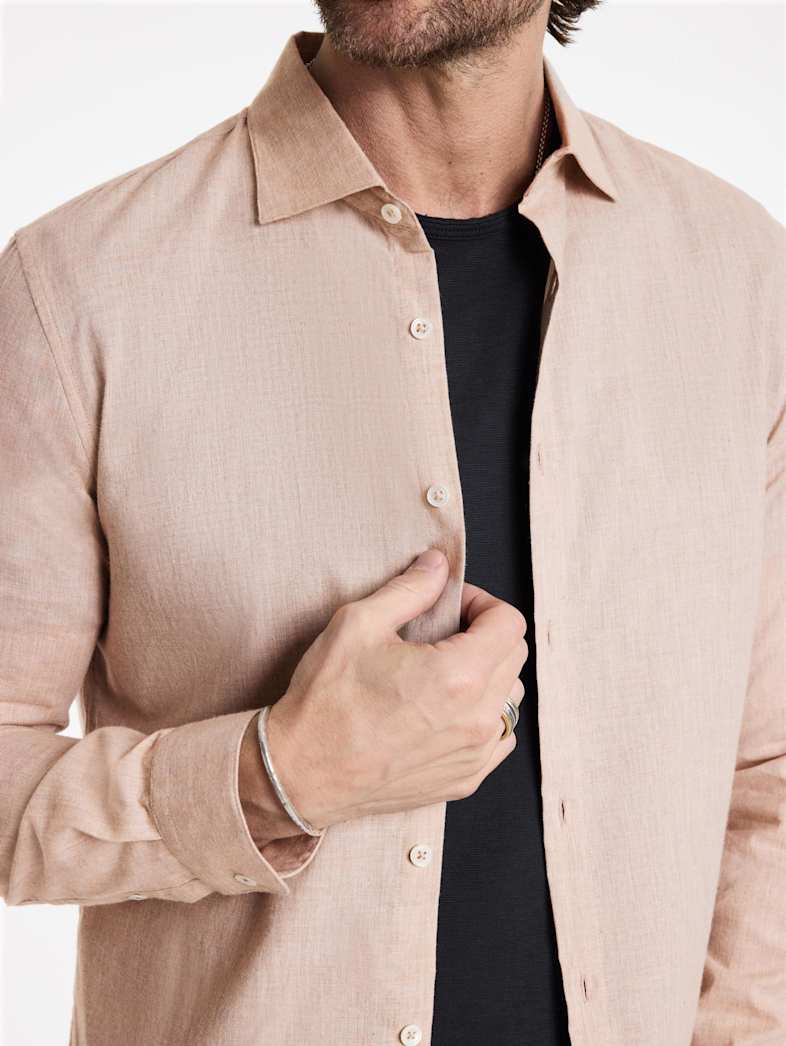 John Varvatos ROSEDALE SHIRT Outlet Outlet Tops ROSEDALE SHIRT MELON