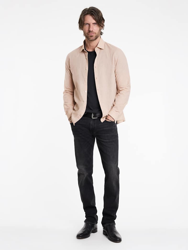 John Varvatos ROSEDALE SHIRT Outlet Outlet Tops ROSEDALE SHIRT MELON