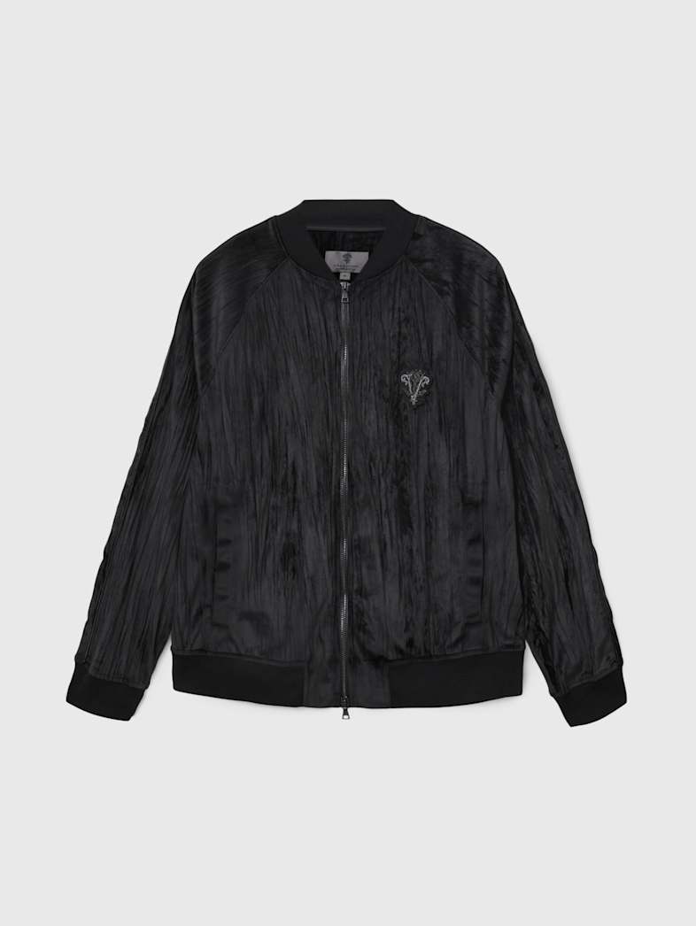 john varvatos SALVATOR BOMBER Clothing Tops Coats and Jackets SALVATOR BOMBER BLACK