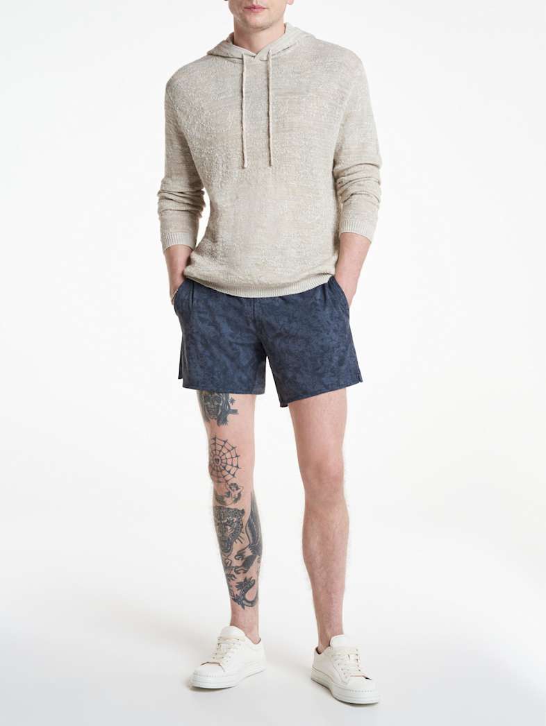 John Varvatos SAN BENITO SWIM SHORTS Outlet Outlet Jeans & Pants SAN BENITO SWIM SHORTS BLACK