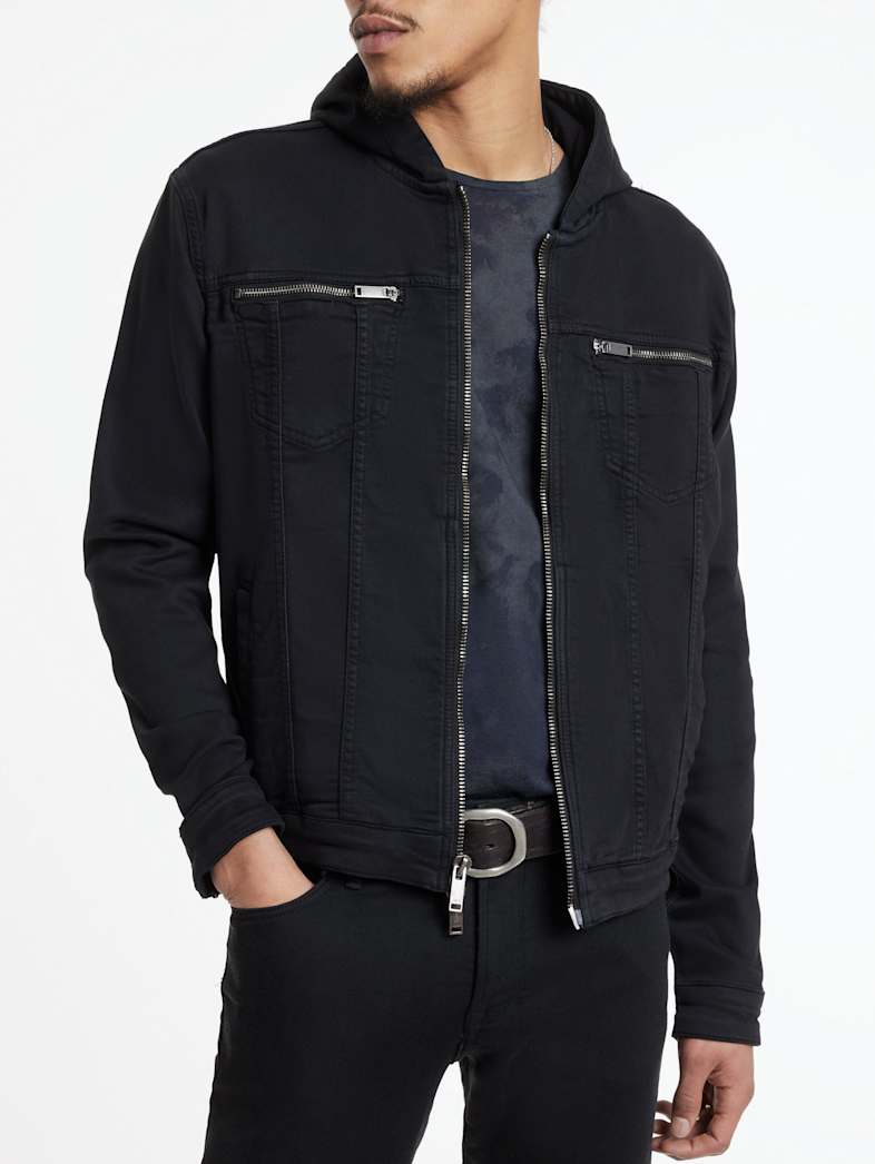 John Varvatos SCOTT JACKET Clothing Featured JV ESSENTIALS SCOTT JACKET BLACK