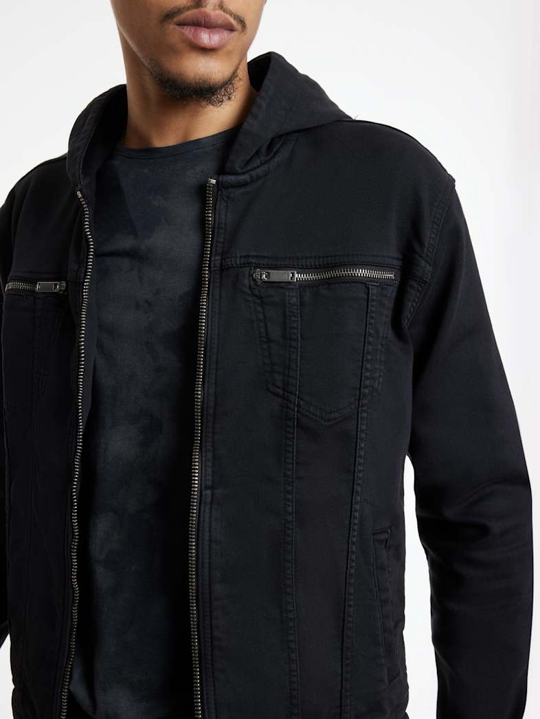 John Varvatos SCOTT JACKET Clothing Featured JV ESSENTIALS SCOTT JACKET BLACK