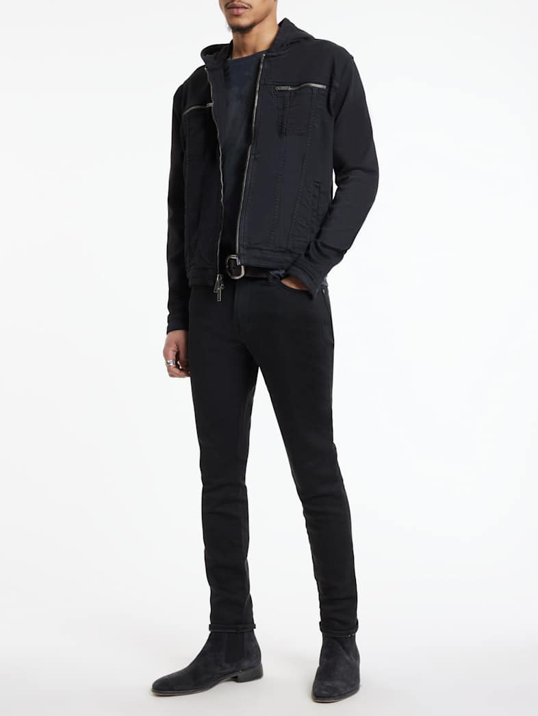 John Varvatos SCOTT JACKET Clothing Featured JV ESSENTIALS SCOTT JACKET BLACK