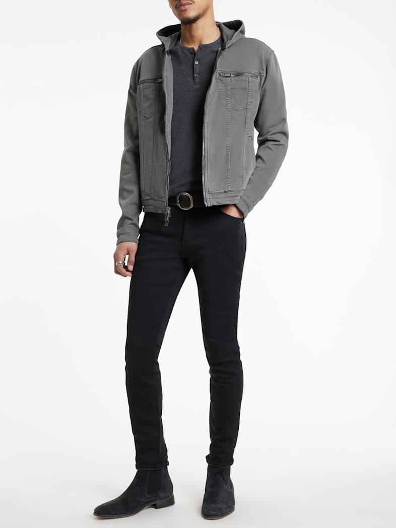 John Varvatos SCOTT JACKET Clothing Featured JV ESSENTIALS SCOTT JACKET SHARK