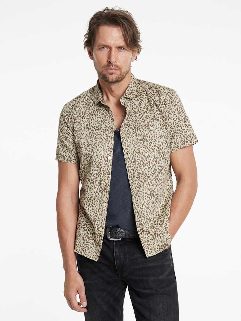 John Varvatos SEAN SHIRT Outlet Outlet Tops SEAN SHIRT HAY