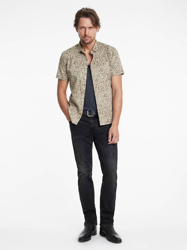 John Varvatos SEAN SHIRT Outlet Outlet Tops SEAN SHIRT HAY
