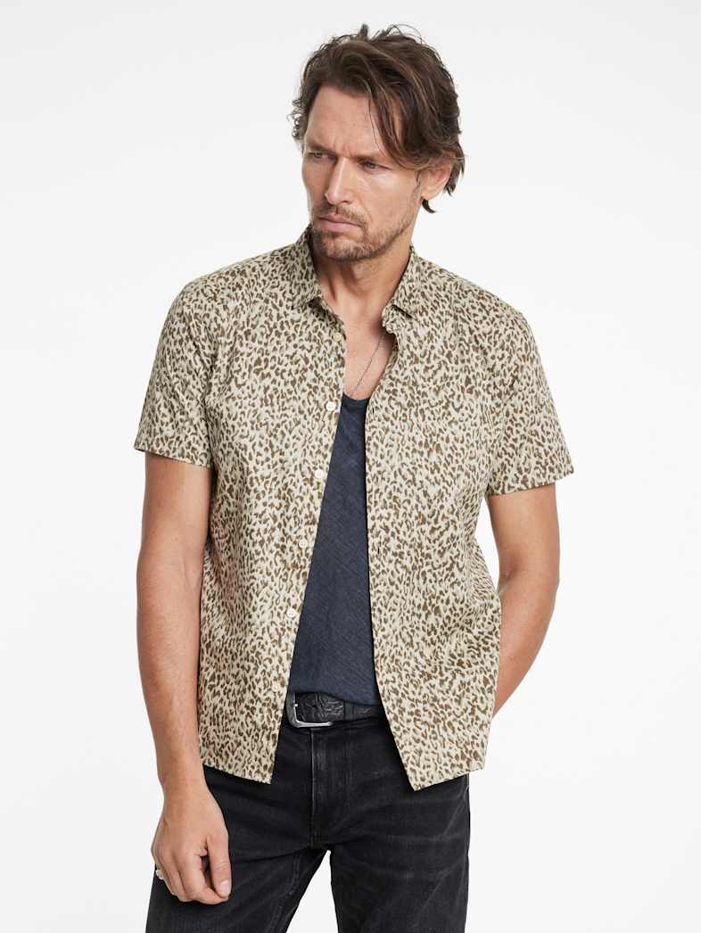 John Varvatos SEAN SHIRT Outlet Outlet Tops SEAN SHIRT HAY
