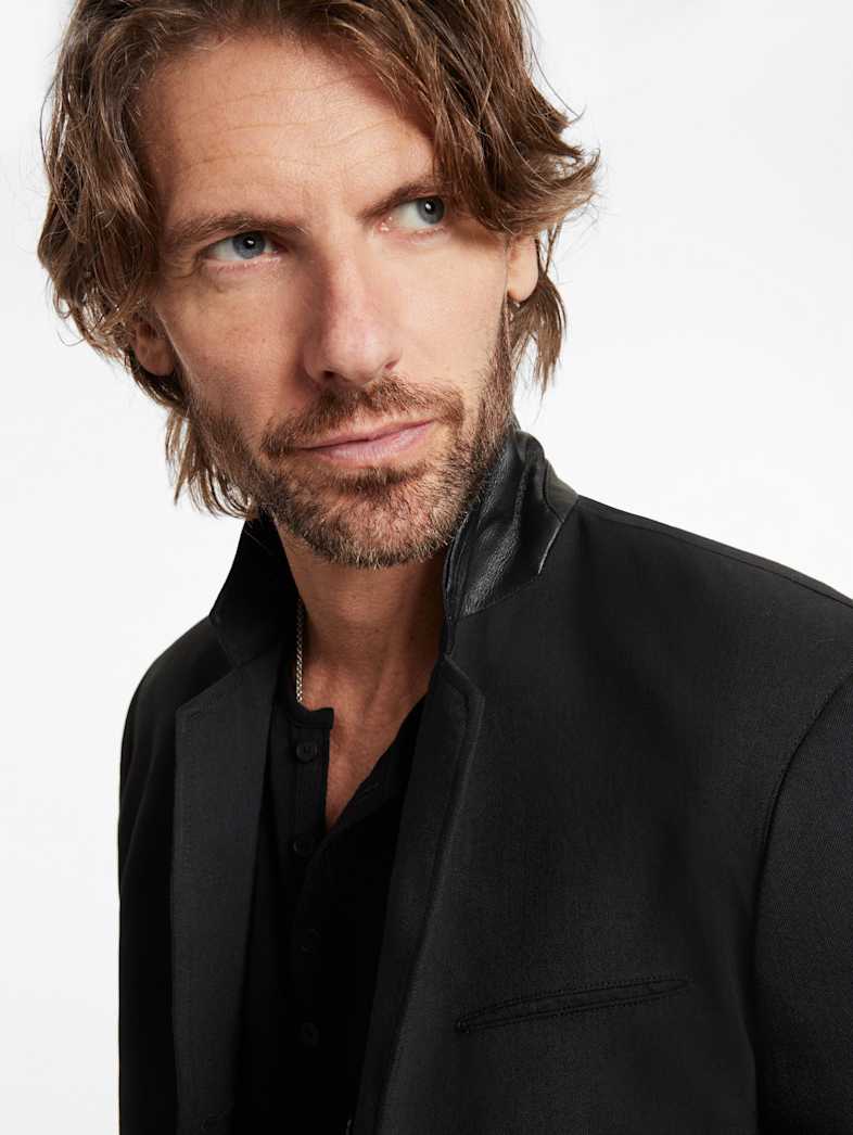 John Varvatos SILO JACKET Outlet Outlet Leather & Outerwear SILO JACKET BLACK