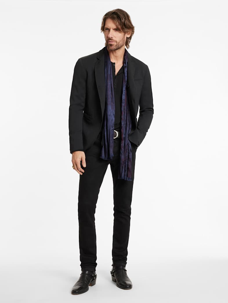 John Varvatos SILO JACKET Outlet Outlet Leather & Outerwear SILO JACKET BLACK