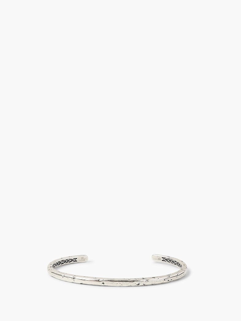 John Varvatos SILVER DISTRESSED CUFF Accessories SILVER DISTRESSED CUFF SILVER