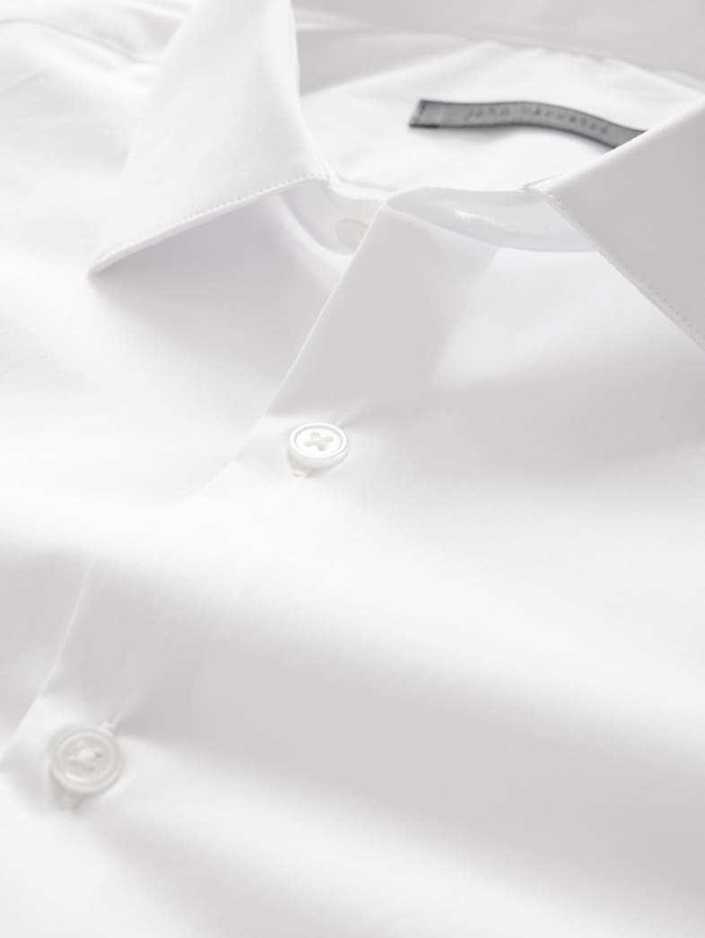 John Varvatos STELLA DRESS SHIRT Clothing Tops Dress Shirts STELLA DRESS SHIRT WHITE