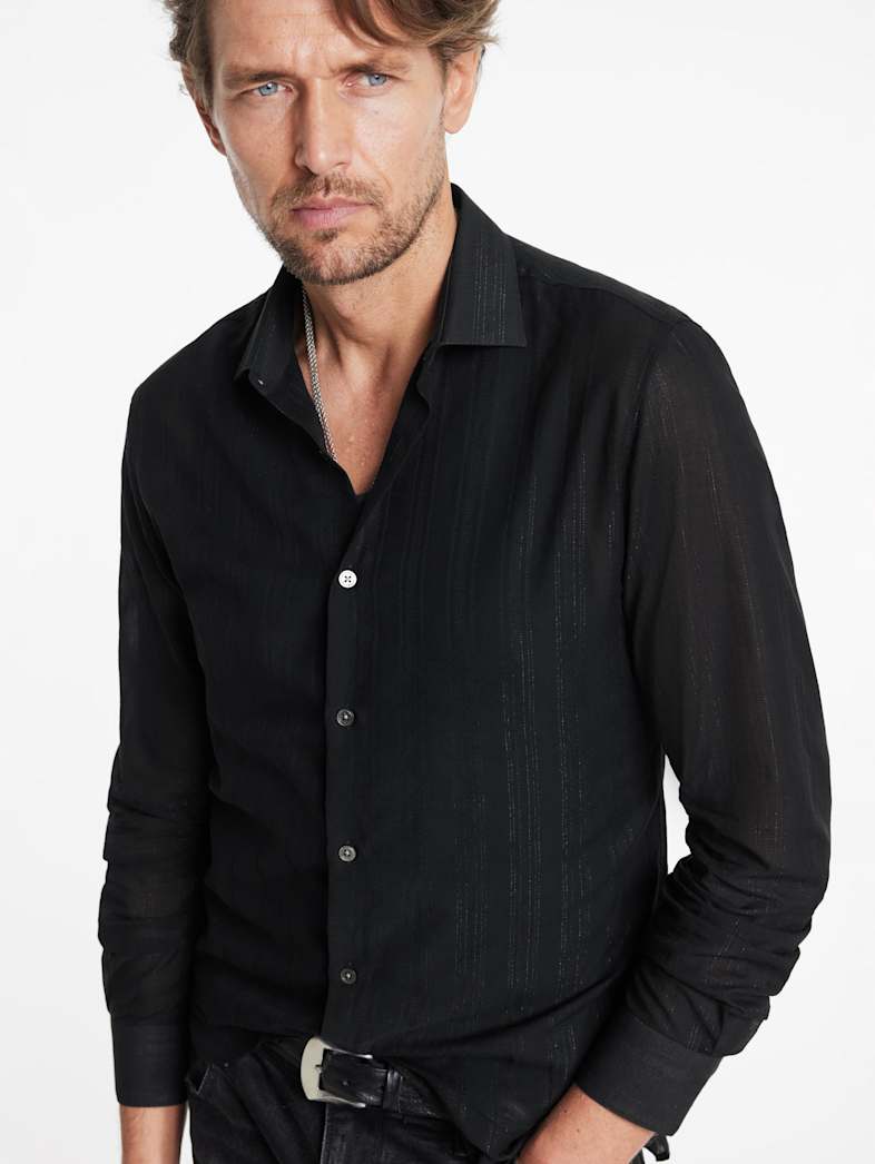 John Varvatos STELLA DRESS SHIRT Outlet STELLA DRESS SHIRT BLACK