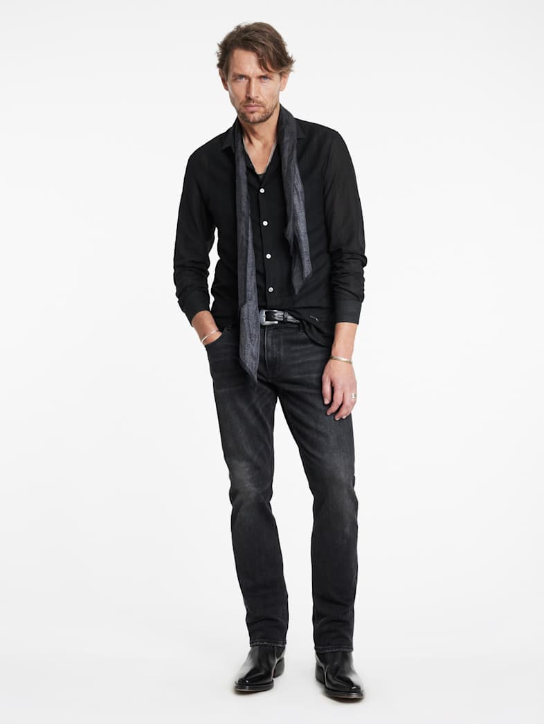 John Varvatos STELLA DRESS SHIRT Outlet STELLA DRESS SHIRT BLACK