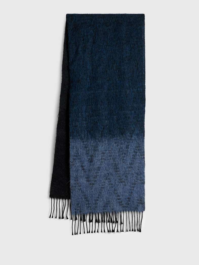 john varvatos TAPE YARN SCARF Outlet Outlet Shoes & Accessories TAPE YARN SCARF INK