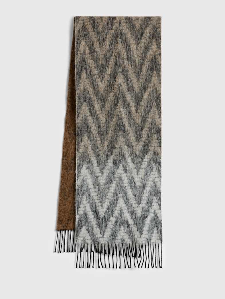 john varvatos TAPE YARN SCARF Outlet Outlet Shoes & Accessories TAPE YARN SCARF CHAMOIS