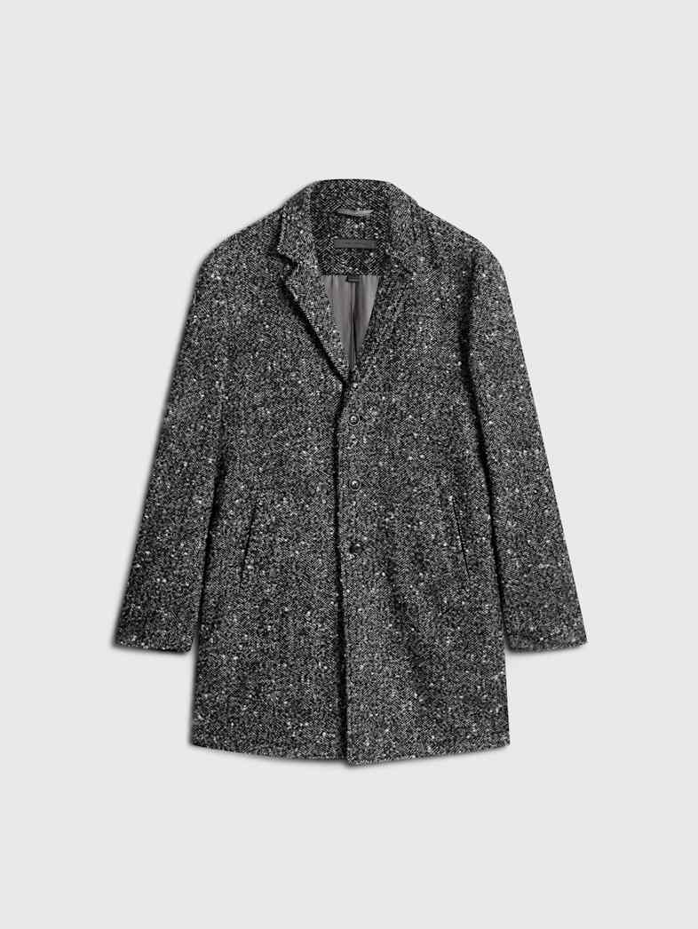 john varvatos TEMPLETON TOP COAT Outlet TEMPLETON TOP COAT CHARCOAL GREY