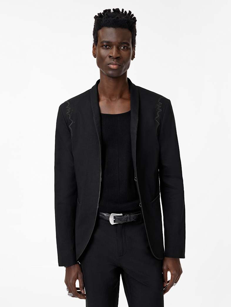 John Varvatos THEODORE JACKET Clothing Featured Suiting THEODORE JACKET BLACK