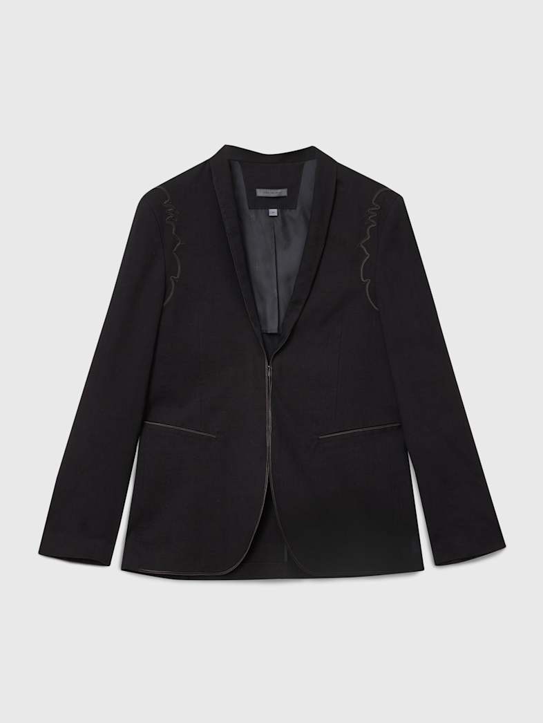 john varvatos THEODORE JACKET Clothing Featured Suiting THEODORE JACKET BLACK