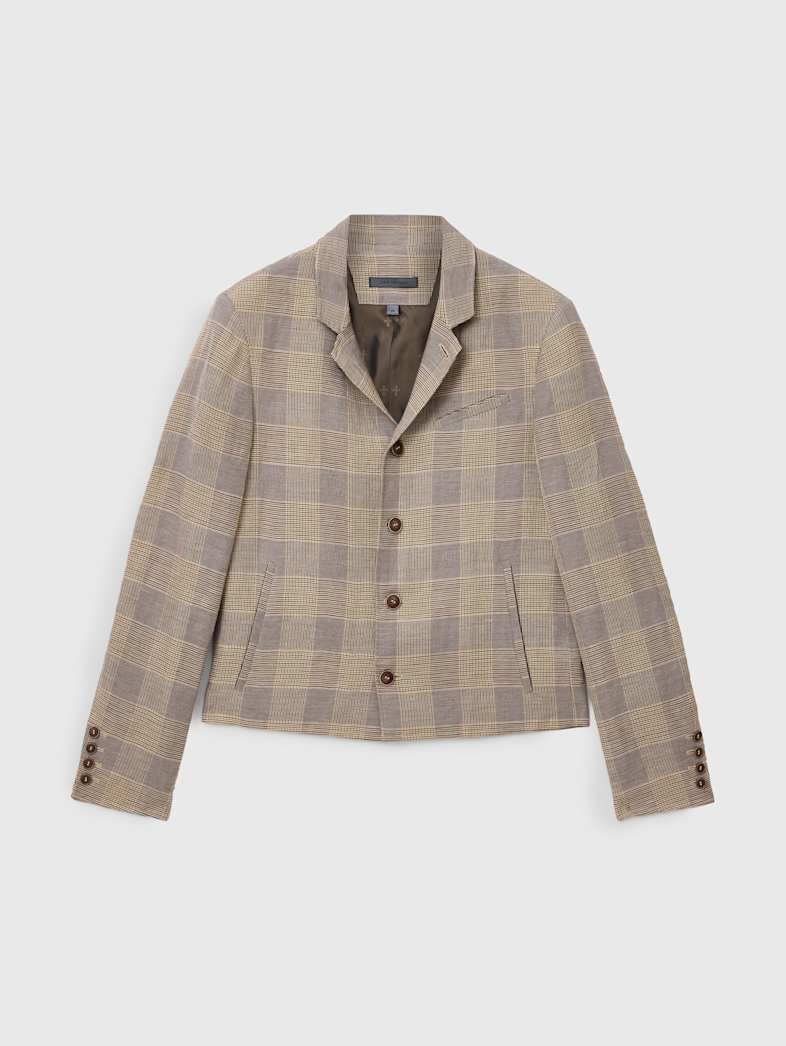 John Varvatos TORINO JACKET Clothing Tops Coats And Jackets TORINO JACKET DARK TAN