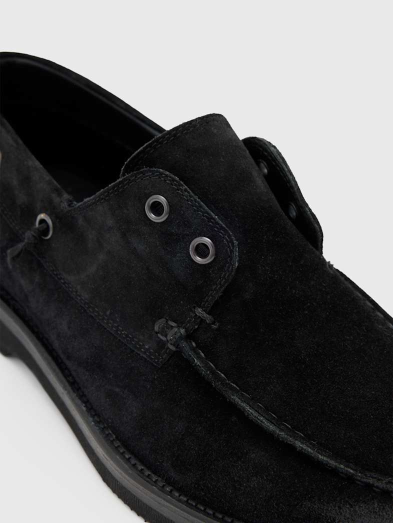 John Varvatos VARICK DECK SHOE Shoes All Shoes Dress Shoes & Loafers VARICK DECK SHOE BLACK