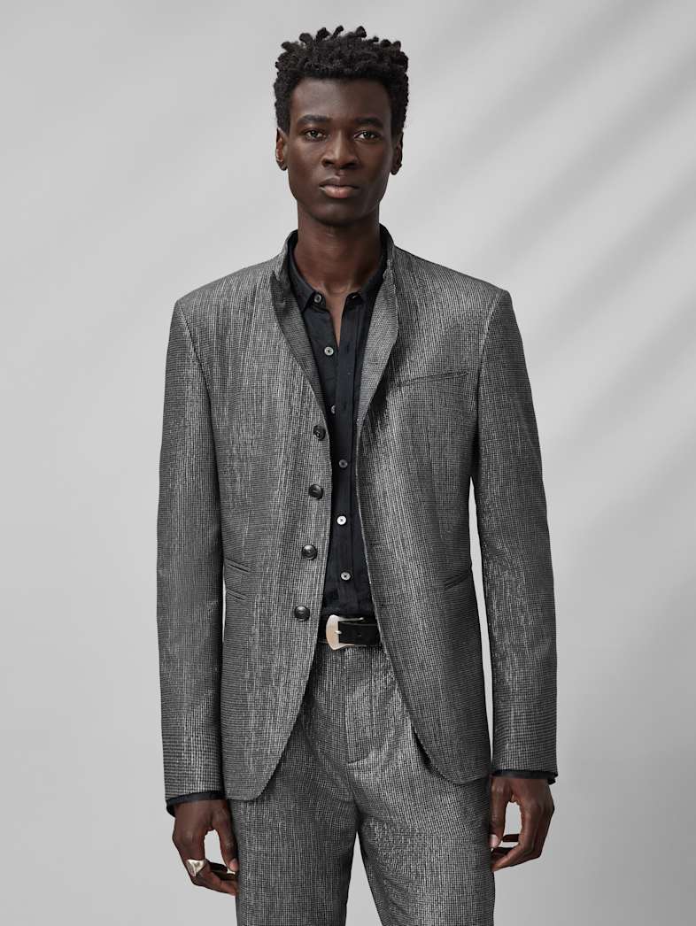 John Varvatos VARICK JACKET Clothing Featured Suiting VARICK JACKET FLINT GREY