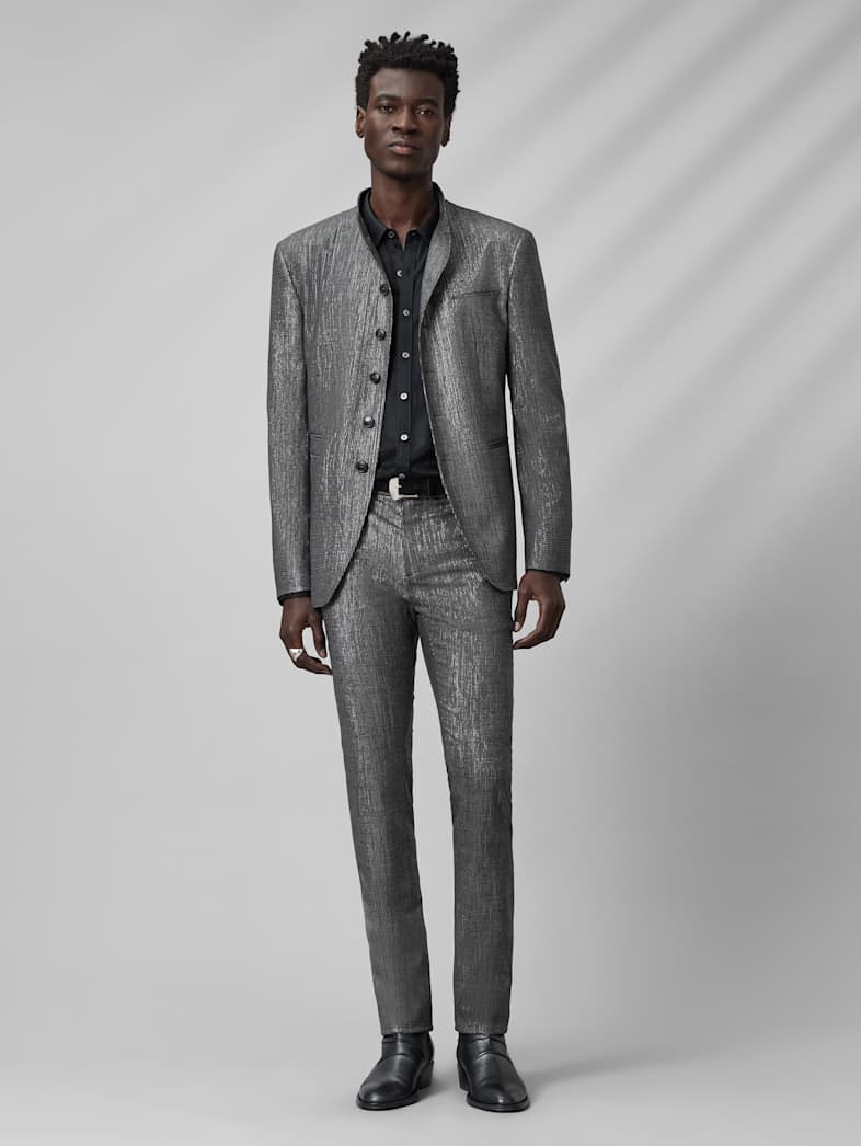 John Varvatos VARICK JACKET Clothing Featured Suiting VARICK JACKET FLINT GREY