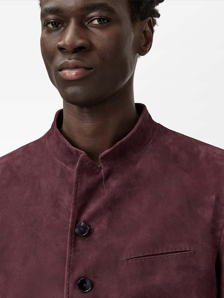 John Varvatos VARICK JACKET Leather All Leather Leather Jackets VARICK JACKET Merlot