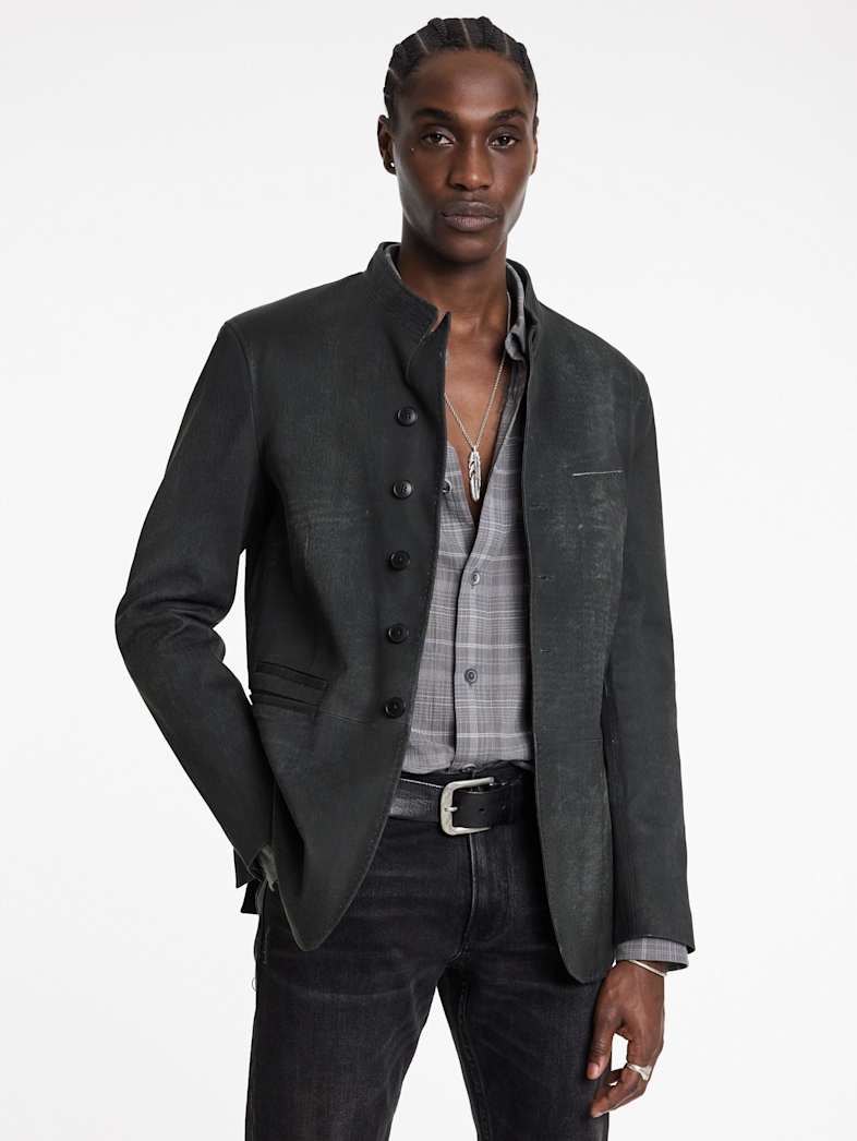 John Varvatos VARICK JACKET Outlet Outlet Leather & Outerwear VARICK JACKET FOSSIL
