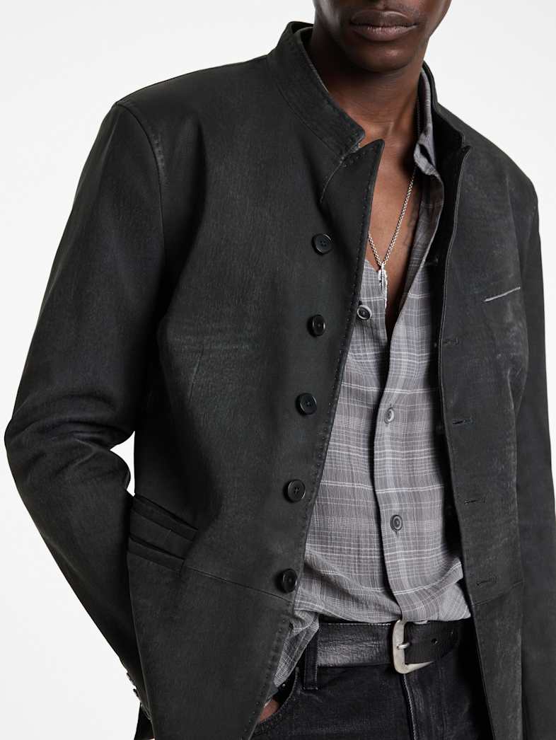 John Varvatos VARICK JACKET Outlet Outlet Leather & Outerwear VARICK JACKET FOSSIL