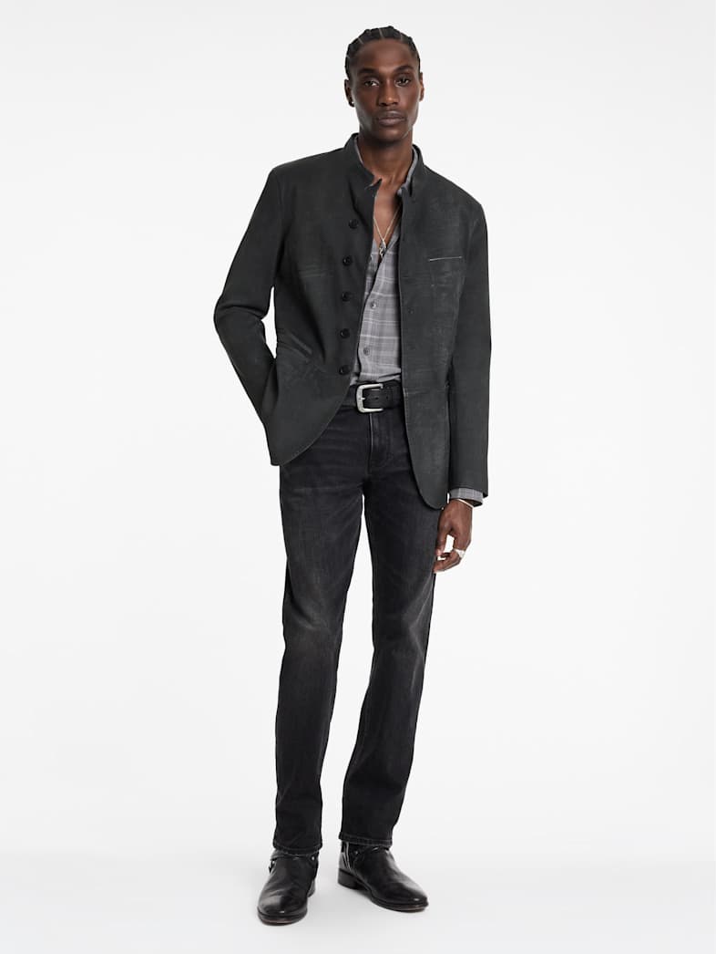 John Varvatos VARICK JACKET Outlet Outlet Leather & Outerwear VARICK JACKET FOSSIL