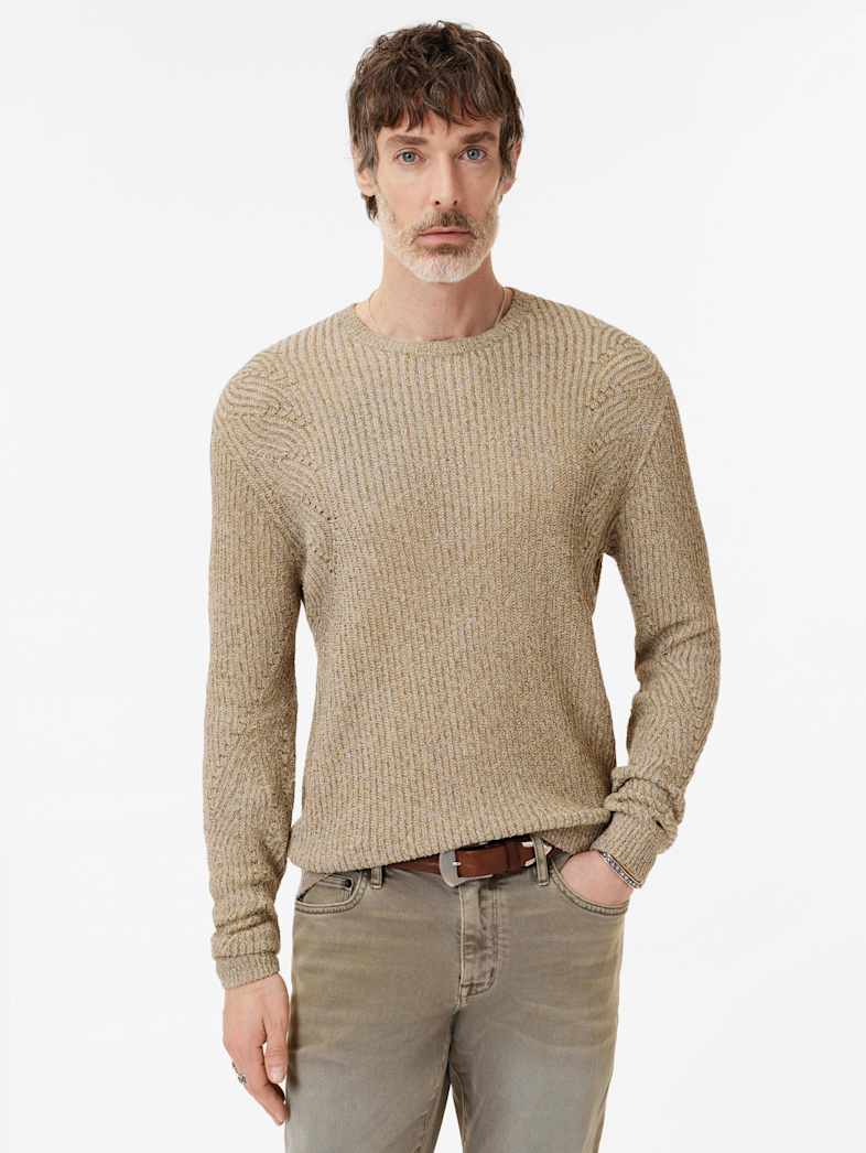 John Varvatos VEJANO CREW Clothing Tops Sweaters VEJANO CREW CORK