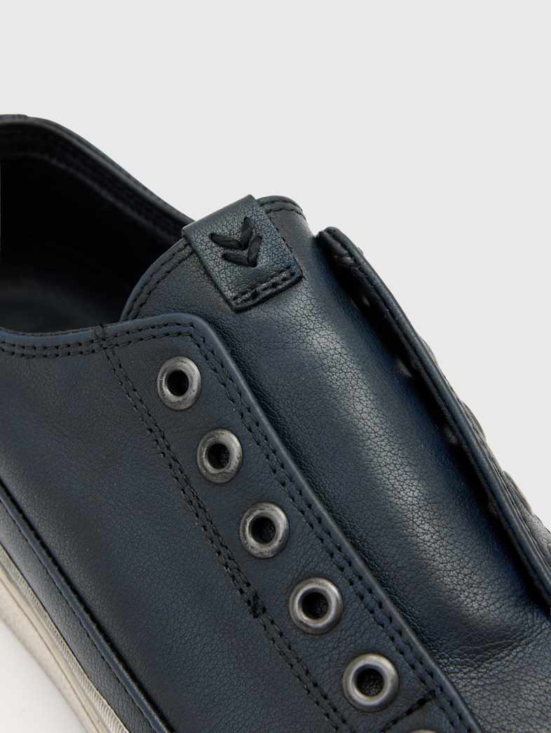 John Varvatos VULC LACELESS LOW TOP Shoes All Shoes Sneakers VULC LACELESS LOW TOP NAVY