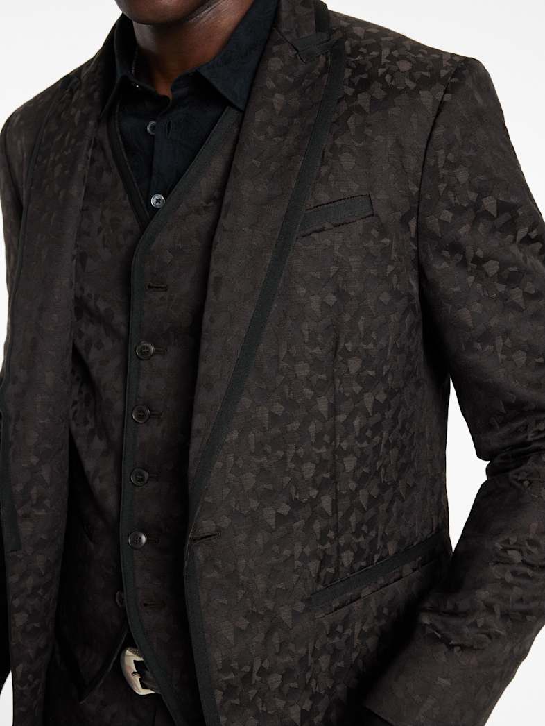 John Varvatos WALLACE JACKET Outlet Outlet Leather & Outerwear WALLACE JACKET CHARCOAL GREY