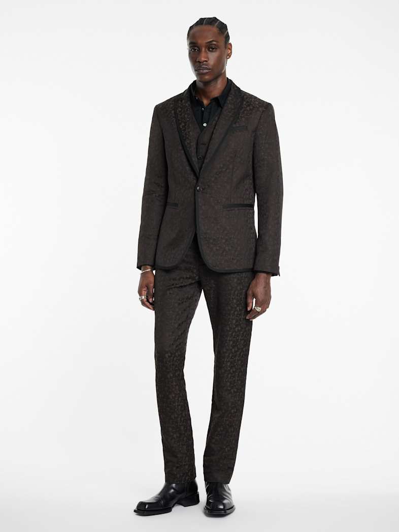 John Varvatos WALLACE JACKET Outlet Outlet Leather & Outerwear WALLACE JACKET CHARCOAL GREY