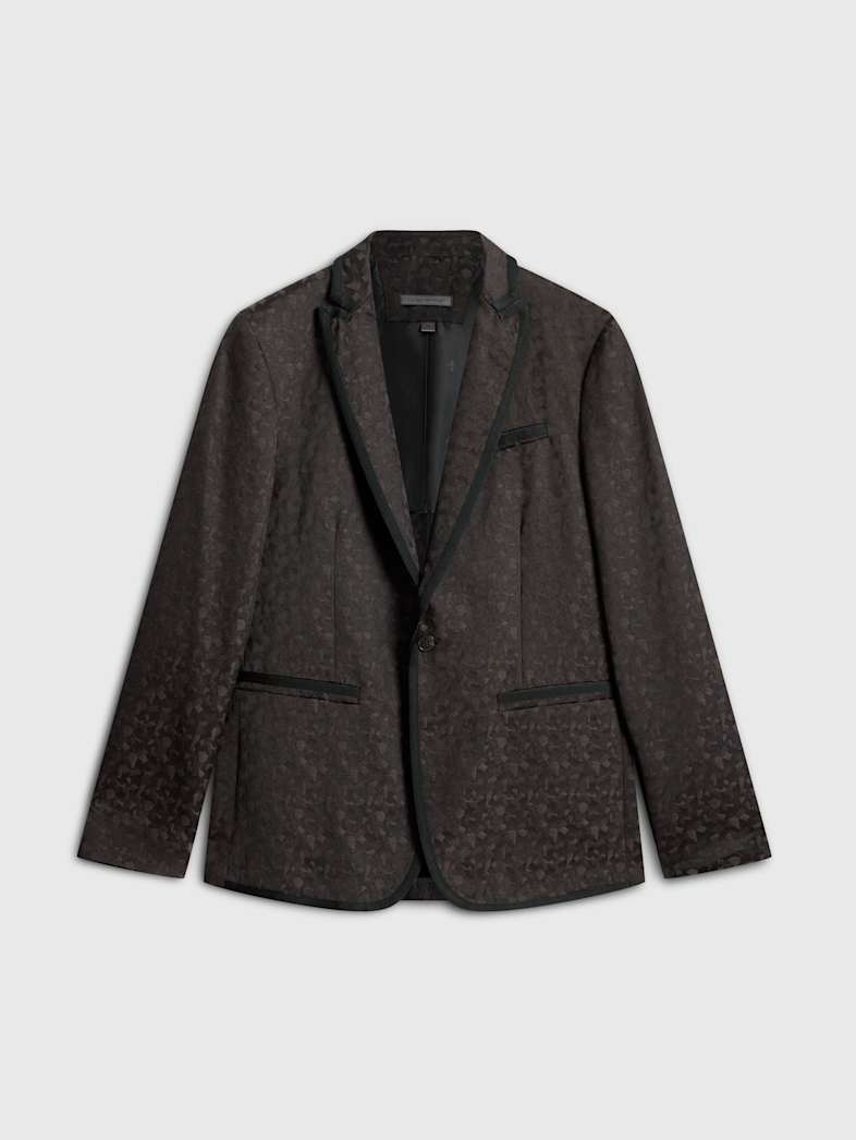 john varvatos WALLACE JACKET Outlet Outlet Leather & Outerwear WALLACE JACKET CHARCOAL GREY