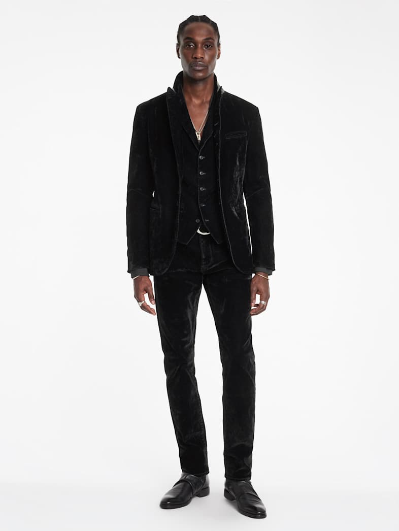 John Varvatos WOODWARD JACKET Clothing Featured JV ESSENTIALS WOODWARD JACKET BLACK