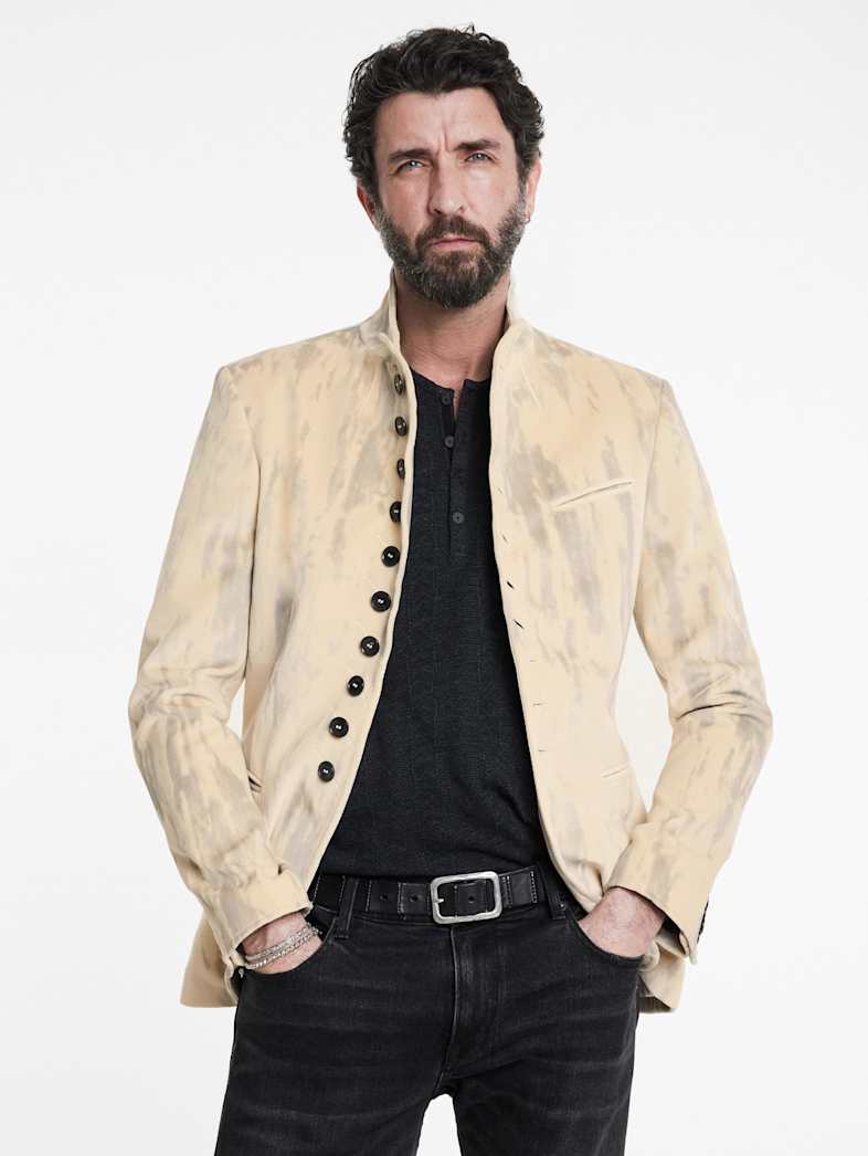 John Varvatos WOODWARD JACKET Outlet Outlet Leather & Outerwear WOODWARD JACKET CORK