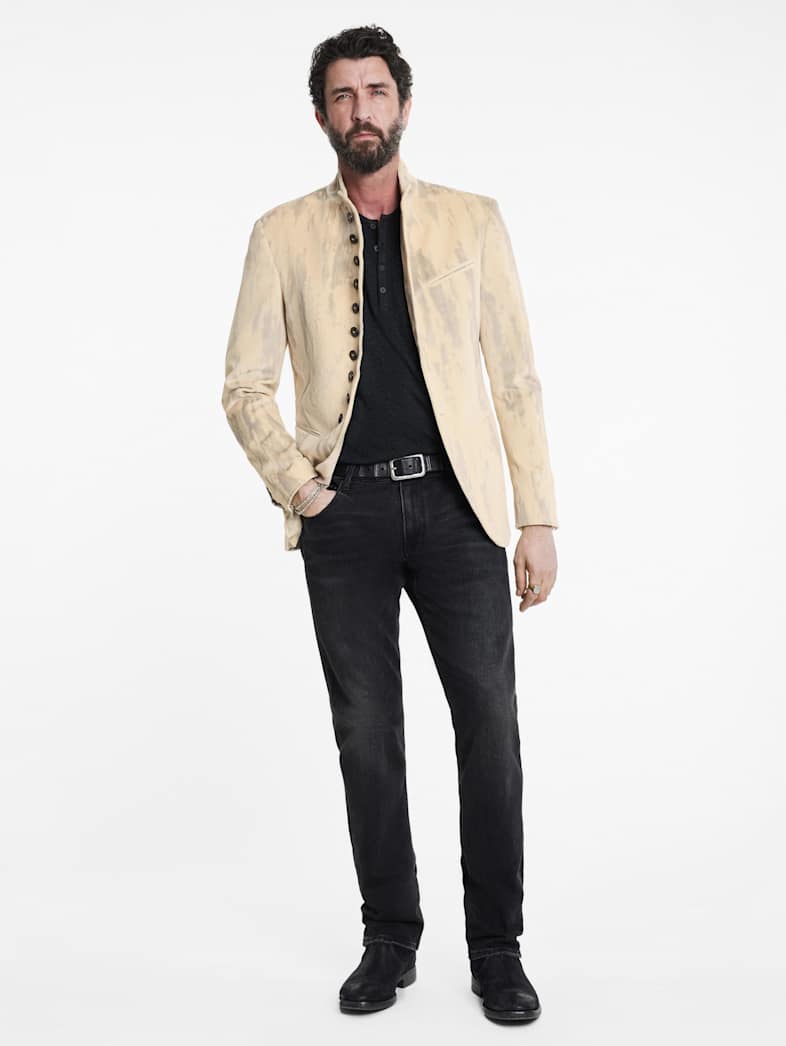 John Varvatos WOODWARD JACKET Outlet Outlet Leather & Outerwear WOODWARD JACKET CORK