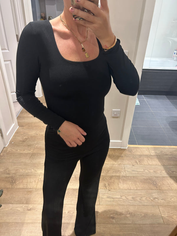 John Varvatos Black Zara Long Sleeve Lounge Wear