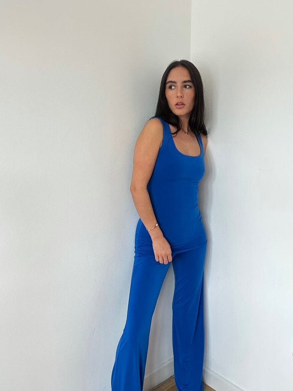 john varvatos Cobalt Blue Vest Loungewear