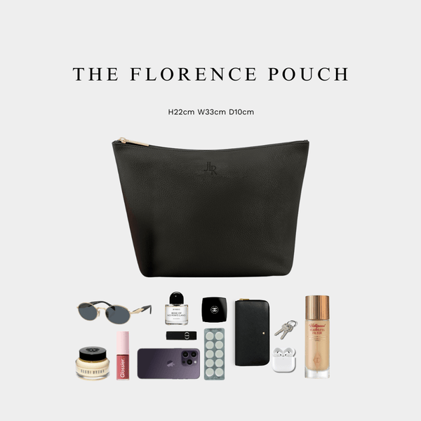 Johnny Loves Rosie Florence Everyday It Pouch - Black