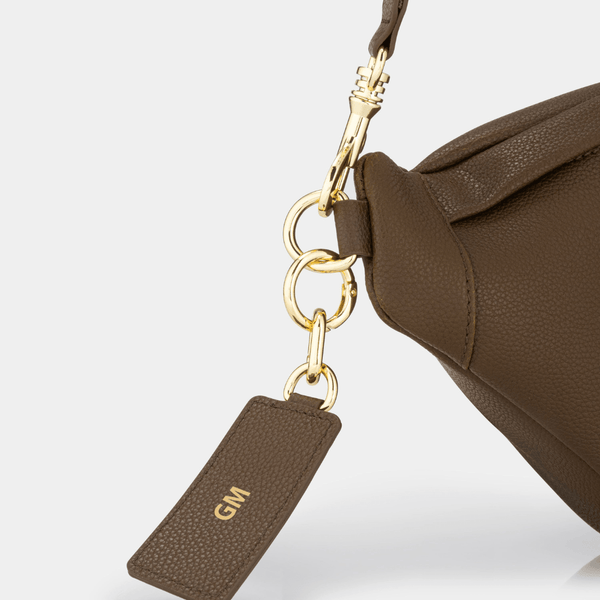 Johnny Loves Rosie Hampstead Luxe Leather Sling Bag - Chocolate Brown