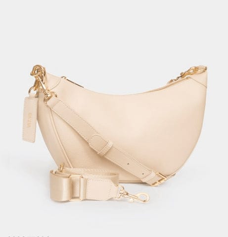 Johnny Loves Rosie Islington Sling Bag Luxe Leather - Ecru